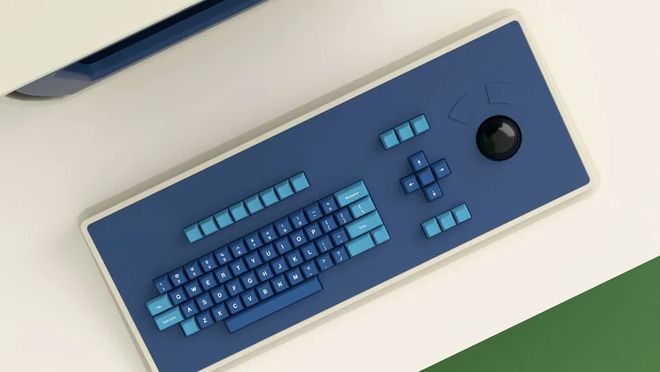 刻《人生切割术》键盘：73键布局+轨迹球新葡京Atomic Keyboards复